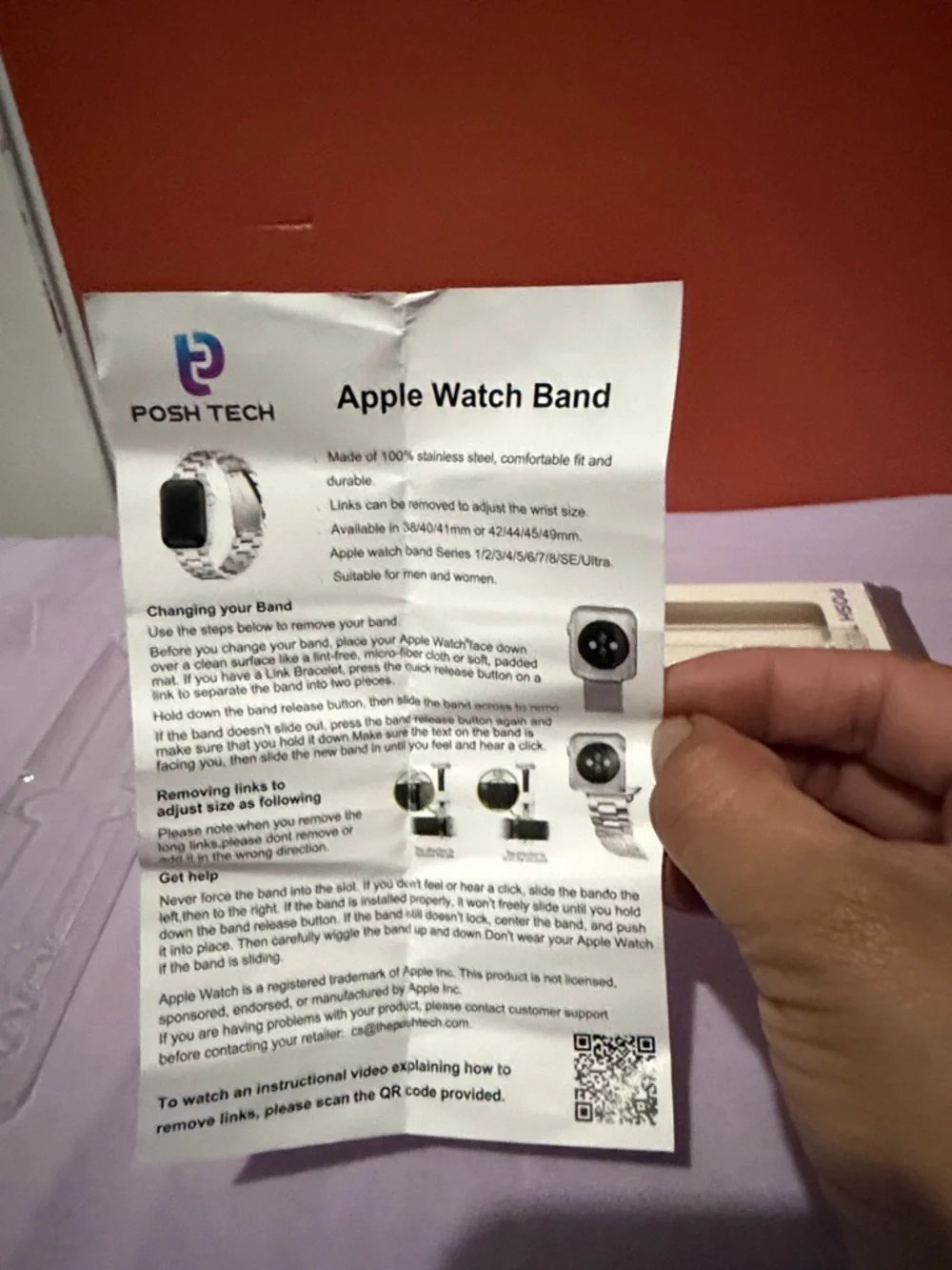 Posh tech silver stainless